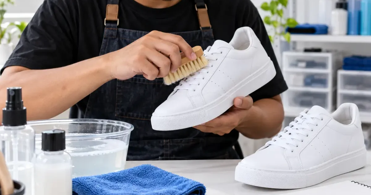 Usaha Cuci Sepatu Rumahan