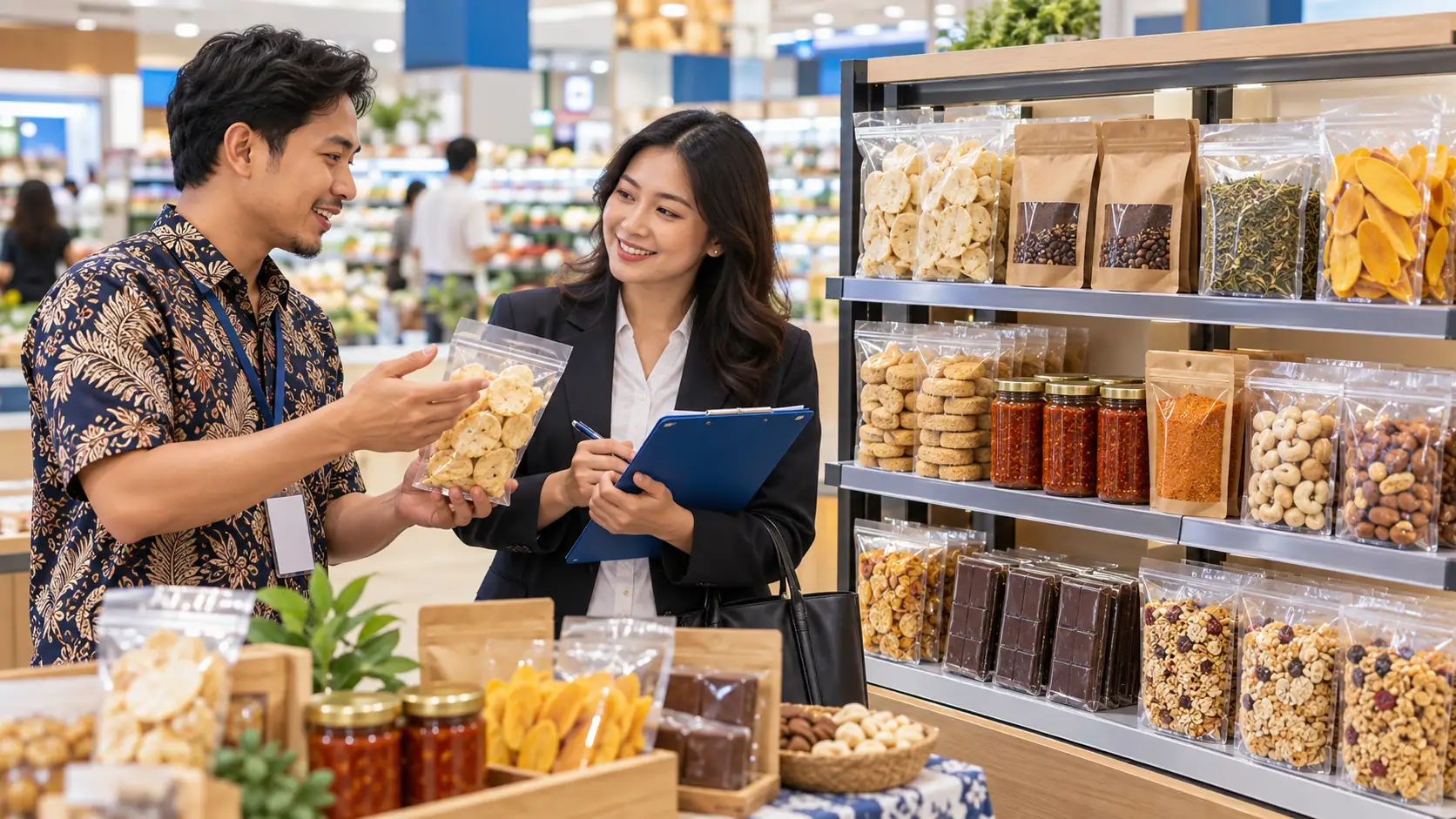 Produk UMKM Pangan Masuk Ritel melalui Kemitraan