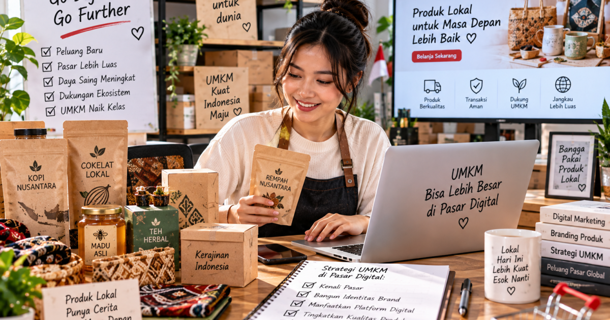 Produk Lokal di Pasar Digital Didorong Lebih Kompetitif, Peluang dan Tantangan Berjalan Bersamaan