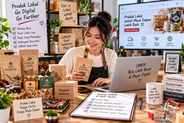 Produk Lokal di Pasar Digital Didorong Lebih Kompetitif, Peluang dan Tantangan Berjalan Bersamaan
