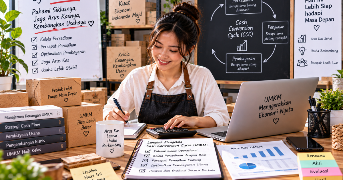 Cash Conversion Cycle UMKM Perlu Dipahami agar Uang Tak Terlalu Lama Tertahan