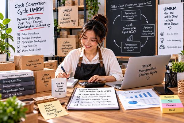 Cash Conversion Cycle UMKM Perlu Dipahami agar Uang Tak Terlalu Lama Tertahan