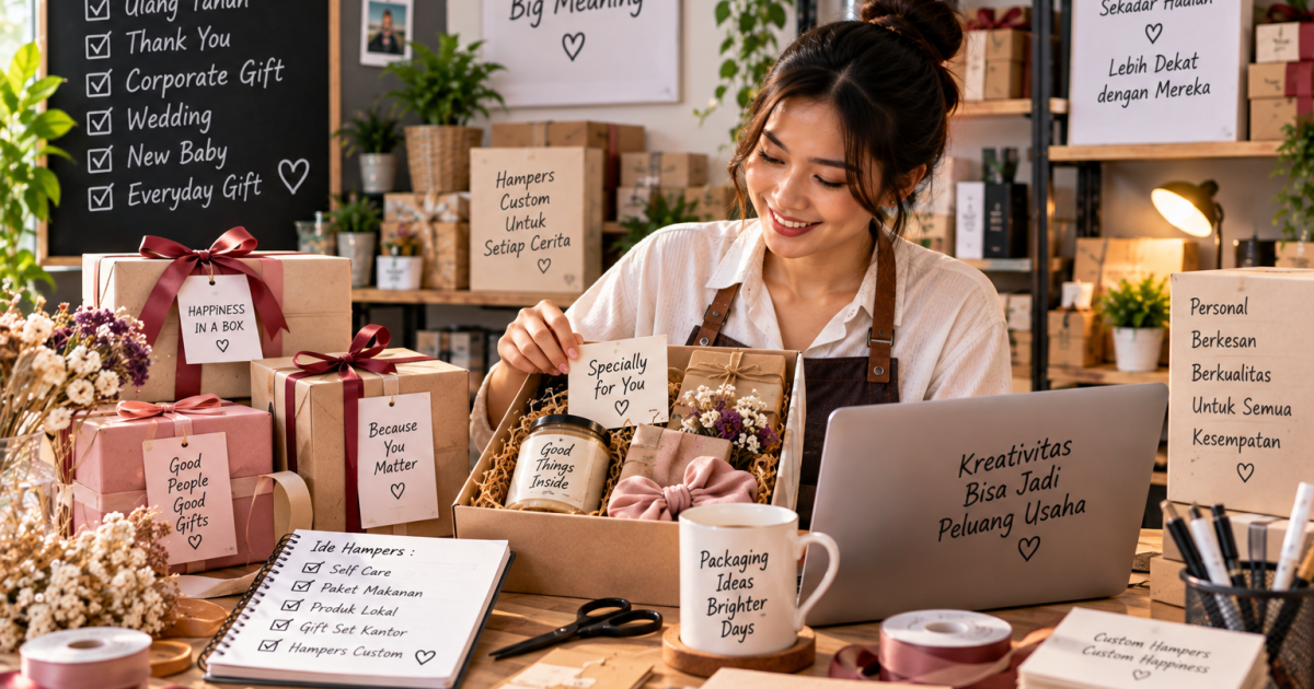 Usaha Hampers Custom Punya Pasar Lebih Luas, Tak Harus Menunggu Musim Perayaan