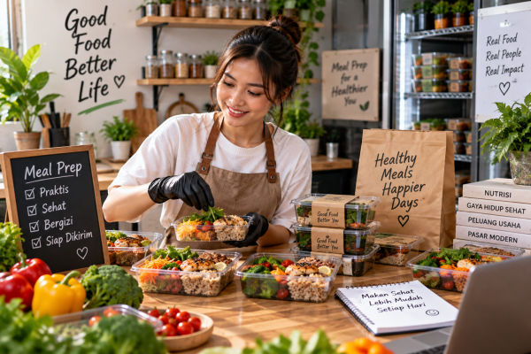 Usaha Meal Prep Mulai Punya Pasar, Konsumen Praktis Jadi Target Potensial