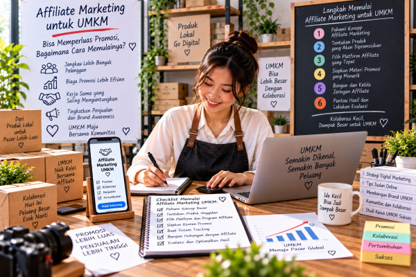 Affiliate Marketing untuk UMKM Bisa Memperluas Promosi, Bagaimana Cara Memulainya?