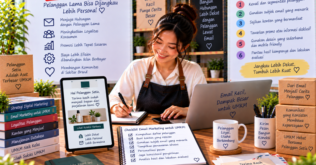 Email Marketing untuk UMKM Masih Relevan, Pelanggan Lama Bisa Dijangkau Lebih Personal