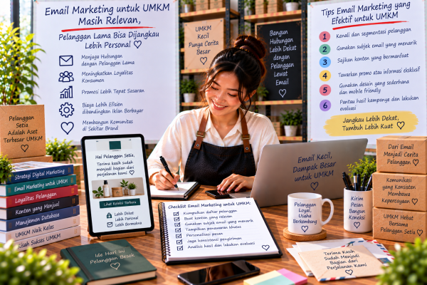 Email Marketing untuk UMKM Masih Relevan, Pelanggan Lama Bisa Dijangkau Lebih Personal