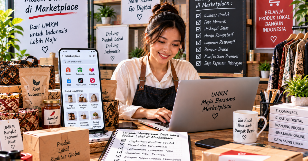 Produk Lokal di Marketplace Makin Kompetitif, Pelaku Usaha Perlu Memperkuat Daya Saing