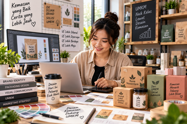 Jasa Desain Kemasan Bisa Jadi Peluang Usaha, UMKM Makin Membutuhkan Identitas Produk